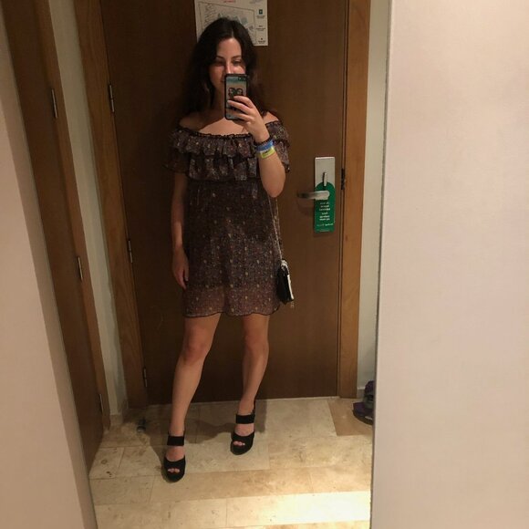 Floral Sheer Dress by Filo Australia, Size Small - Picture 2 of 9